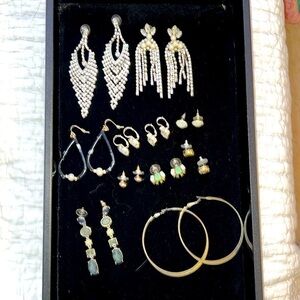 Jewelry Bundle. 11 pairs of earrings from various companies. All in EUC-GUC!
